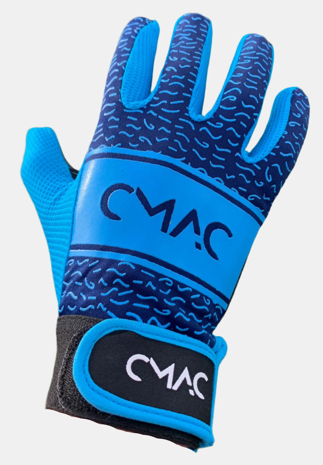 CMAC Gaelic Gloves Navy/Sky