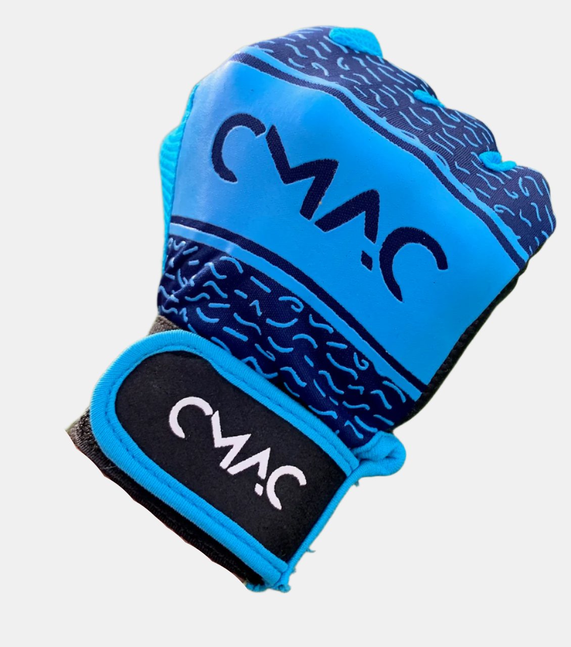 CMAC Gaelic Gloves Navy/Sky