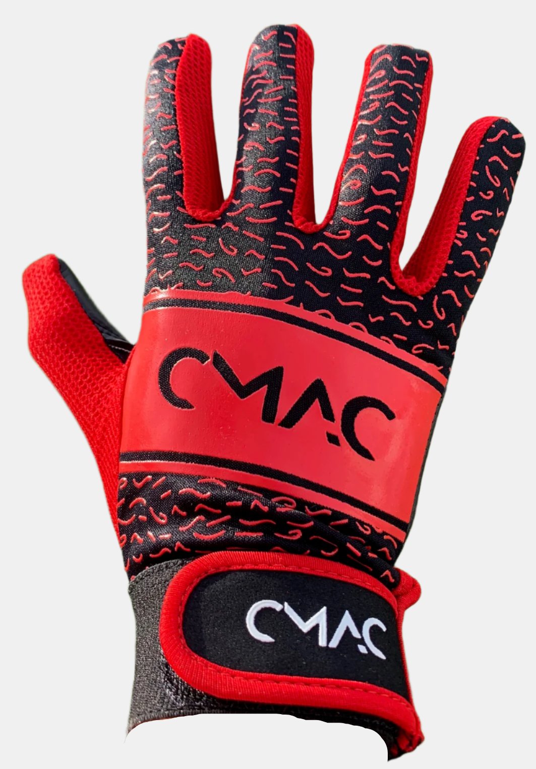 CMAC Gaelic Gloves Black/Red