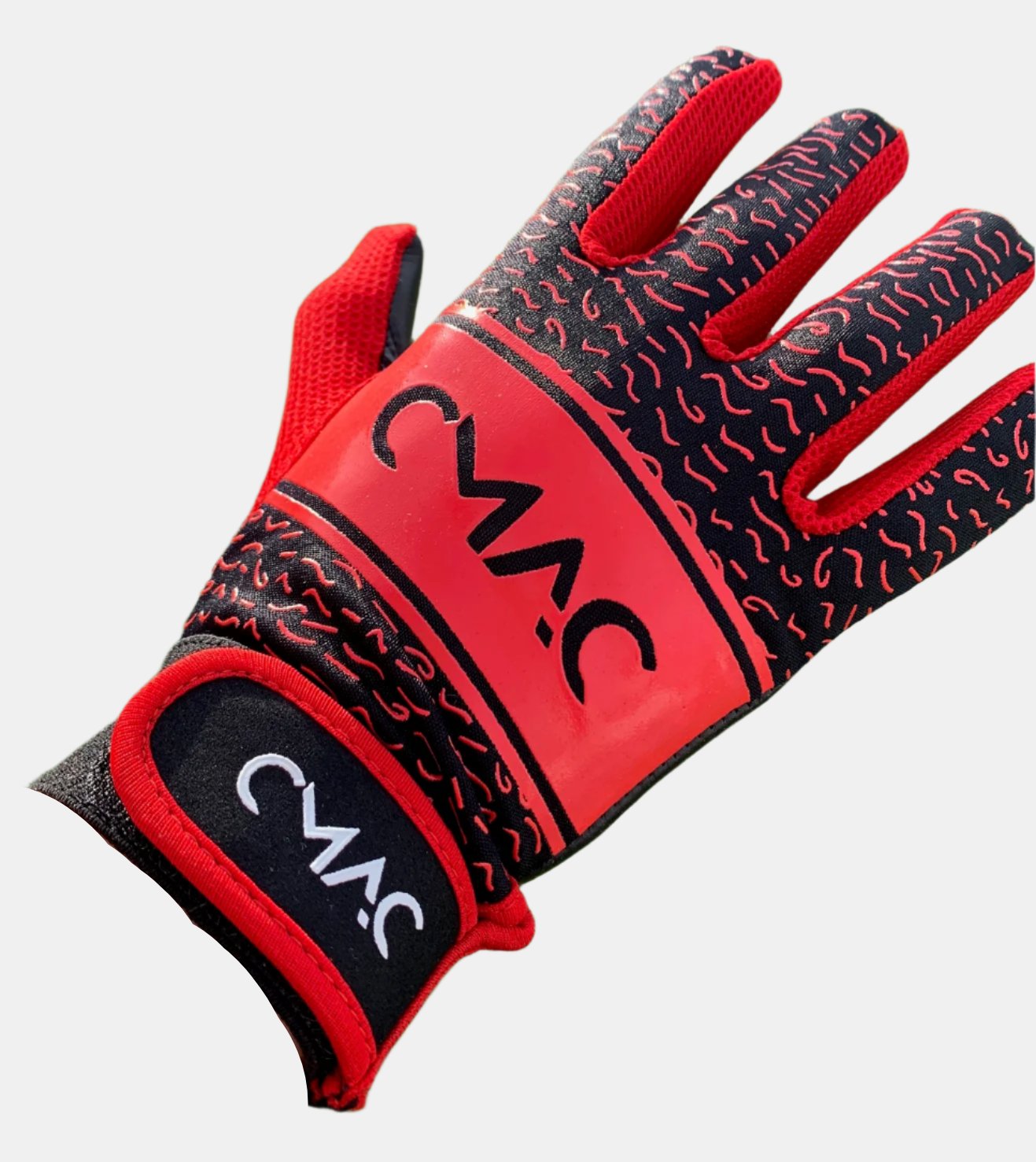 CMAC Gaelic Gloves Black/Red