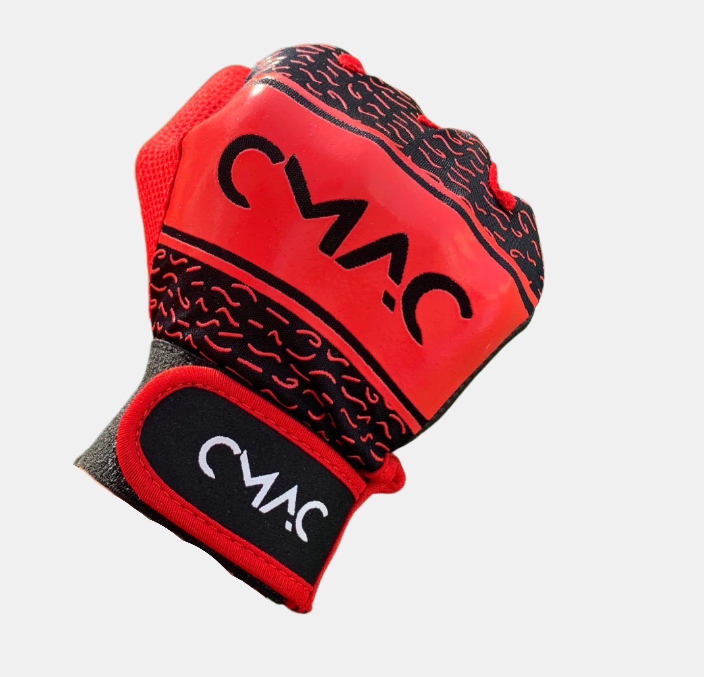 CMAC Gaelic Gloves Black/Red