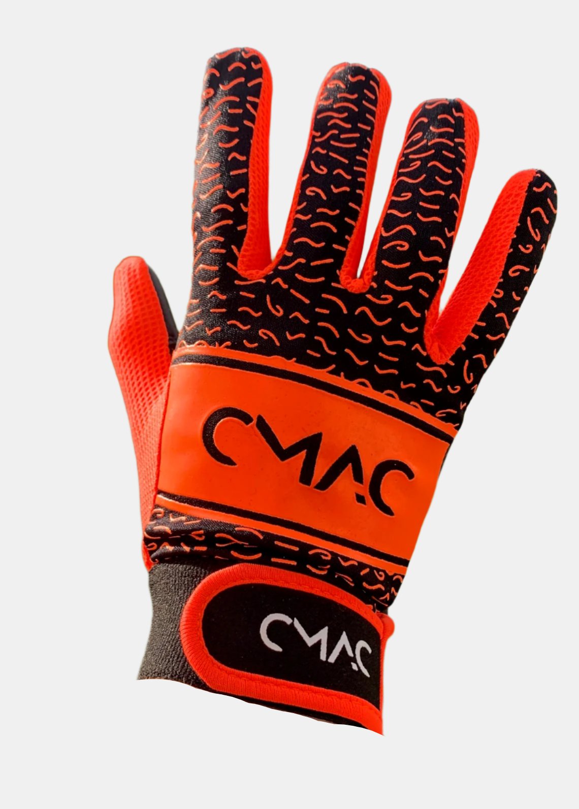 CMAC Gaelic Gloves Black/Orange