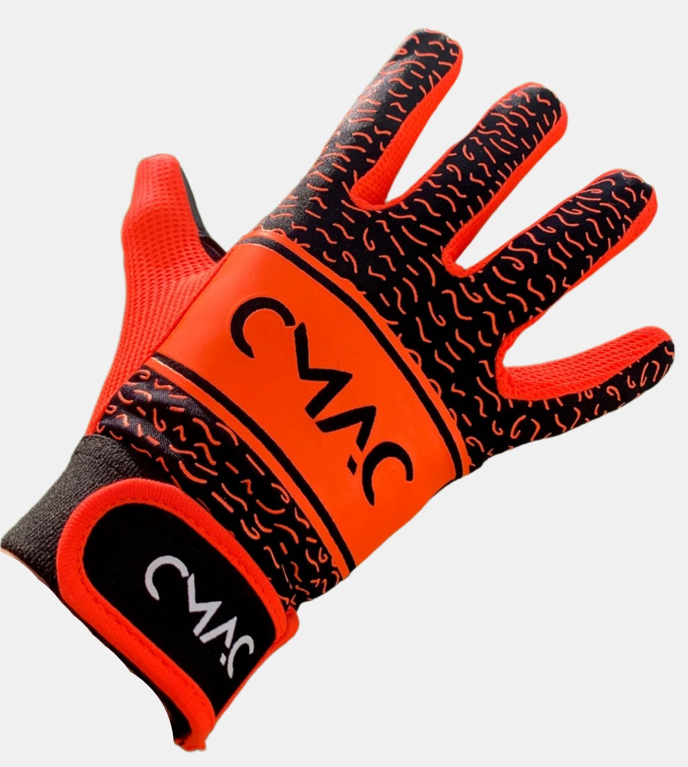 CMAC Gaelic Gloves Black/Orange