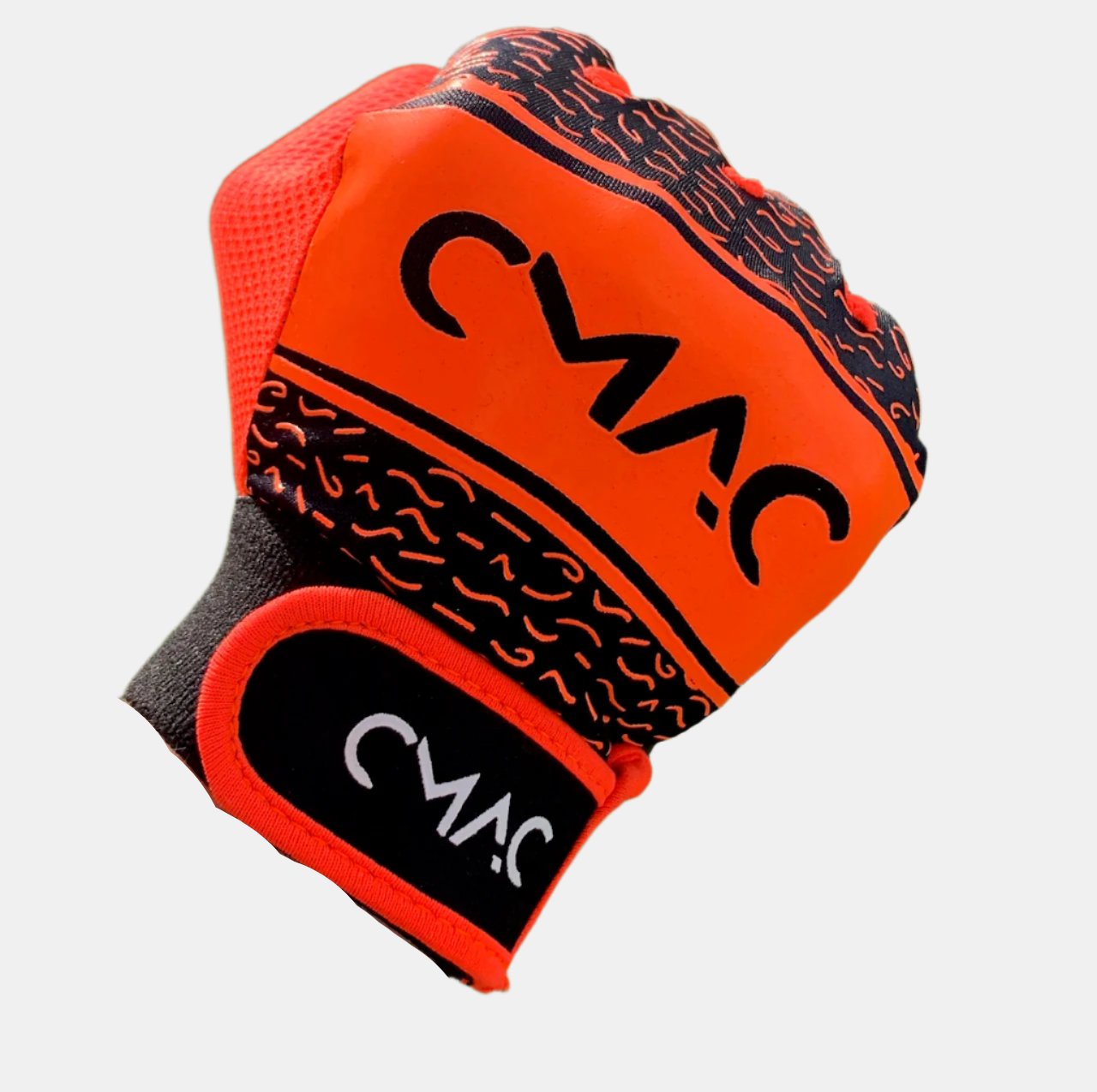 CMAC Gaelic Gloves Black/Orange