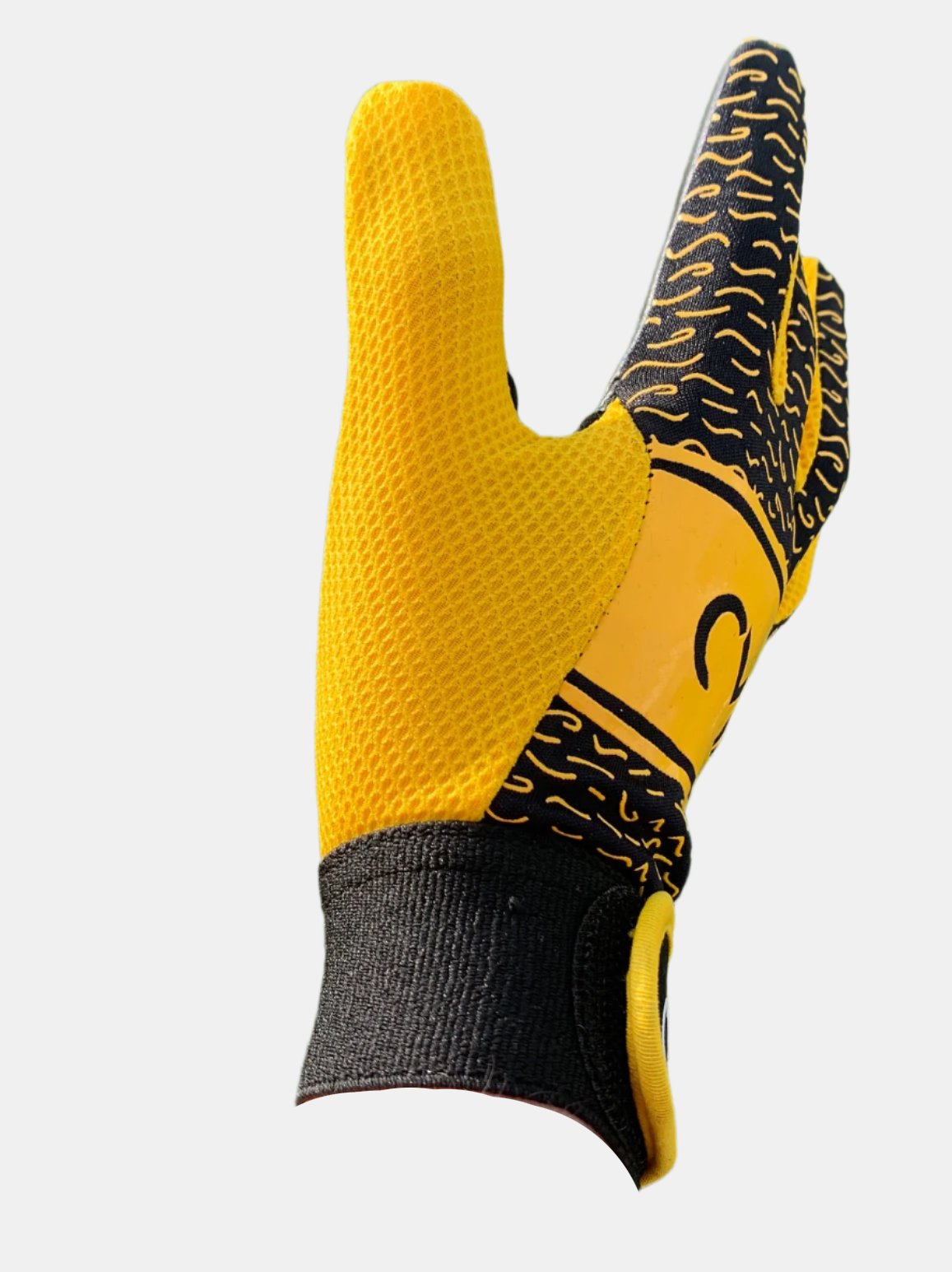 CMAC Gaelic Gloves Black/Amber