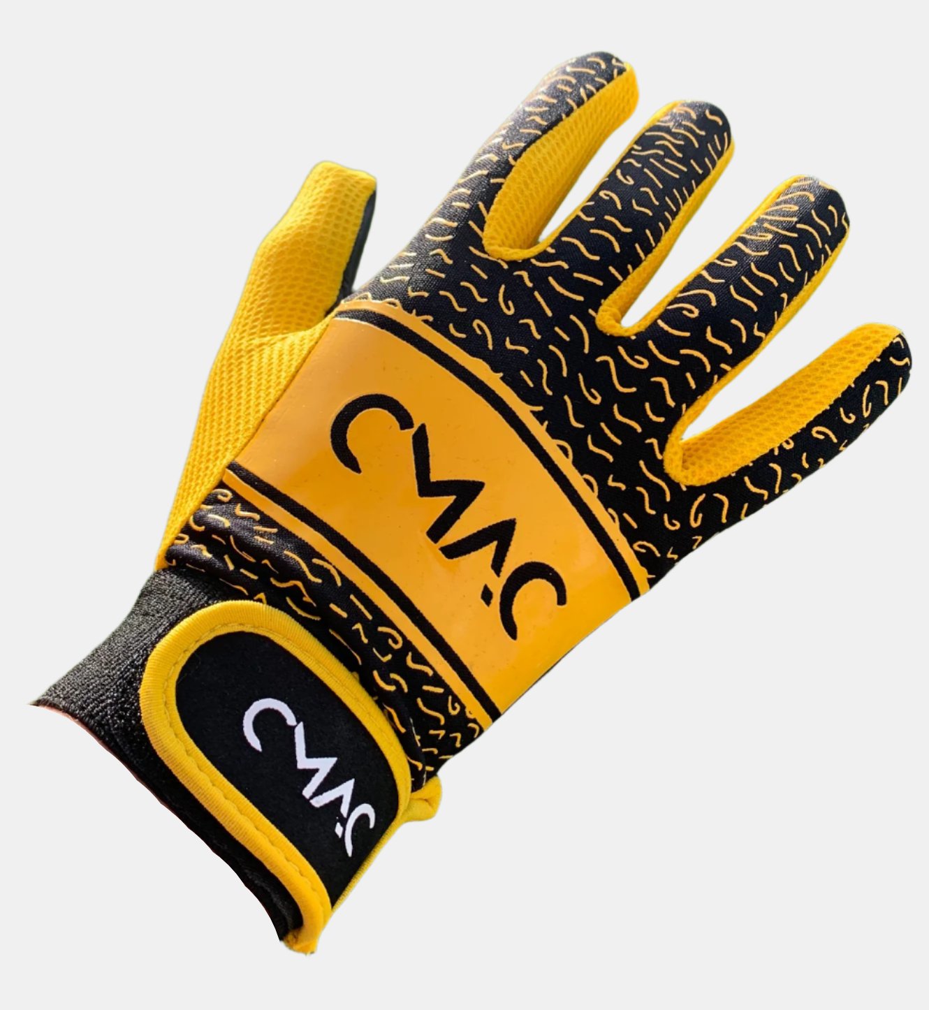 CMAC Gaelic Gloves Black/Amber