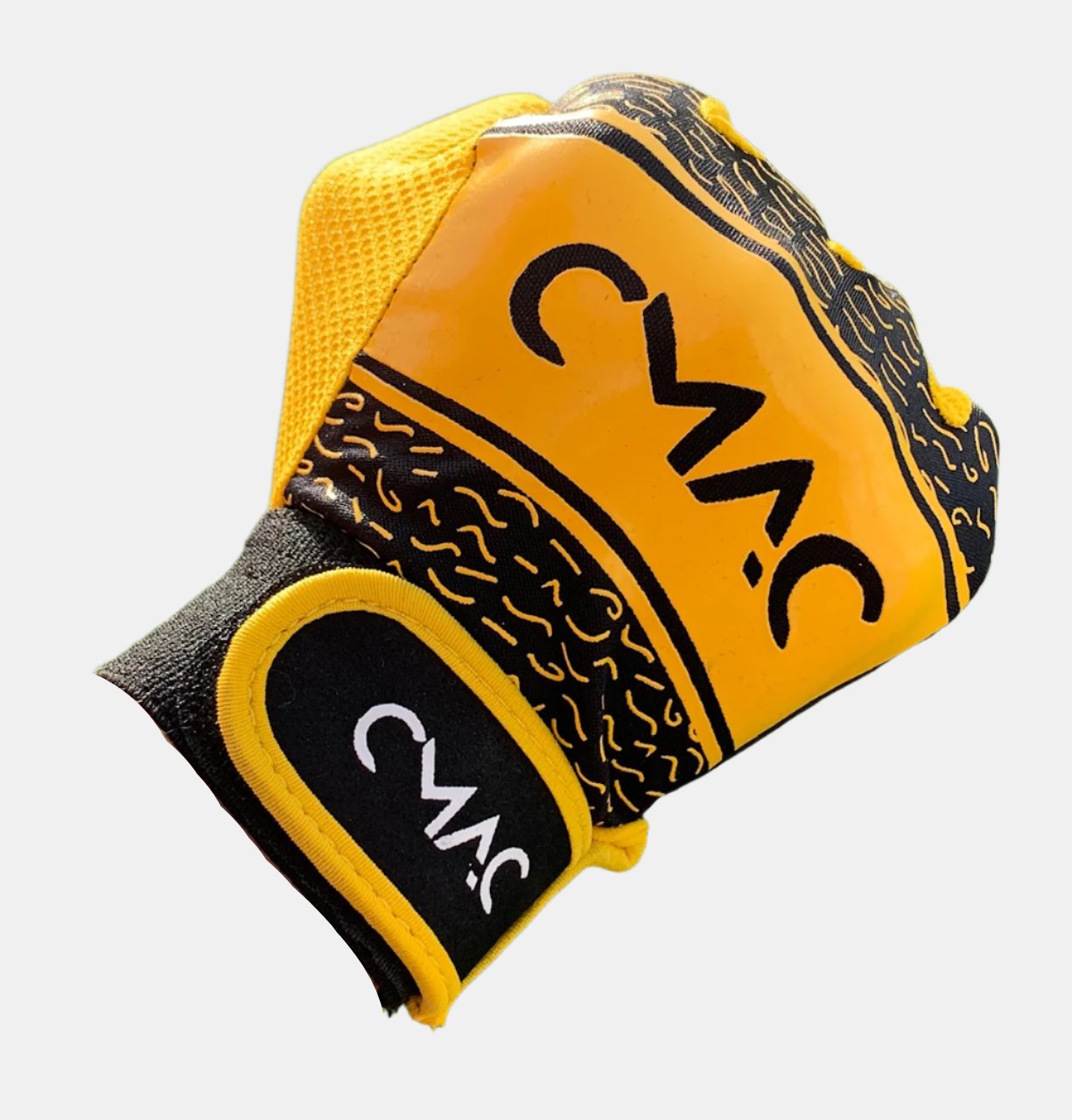 CMAC Gaelic Gloves Black/Amber