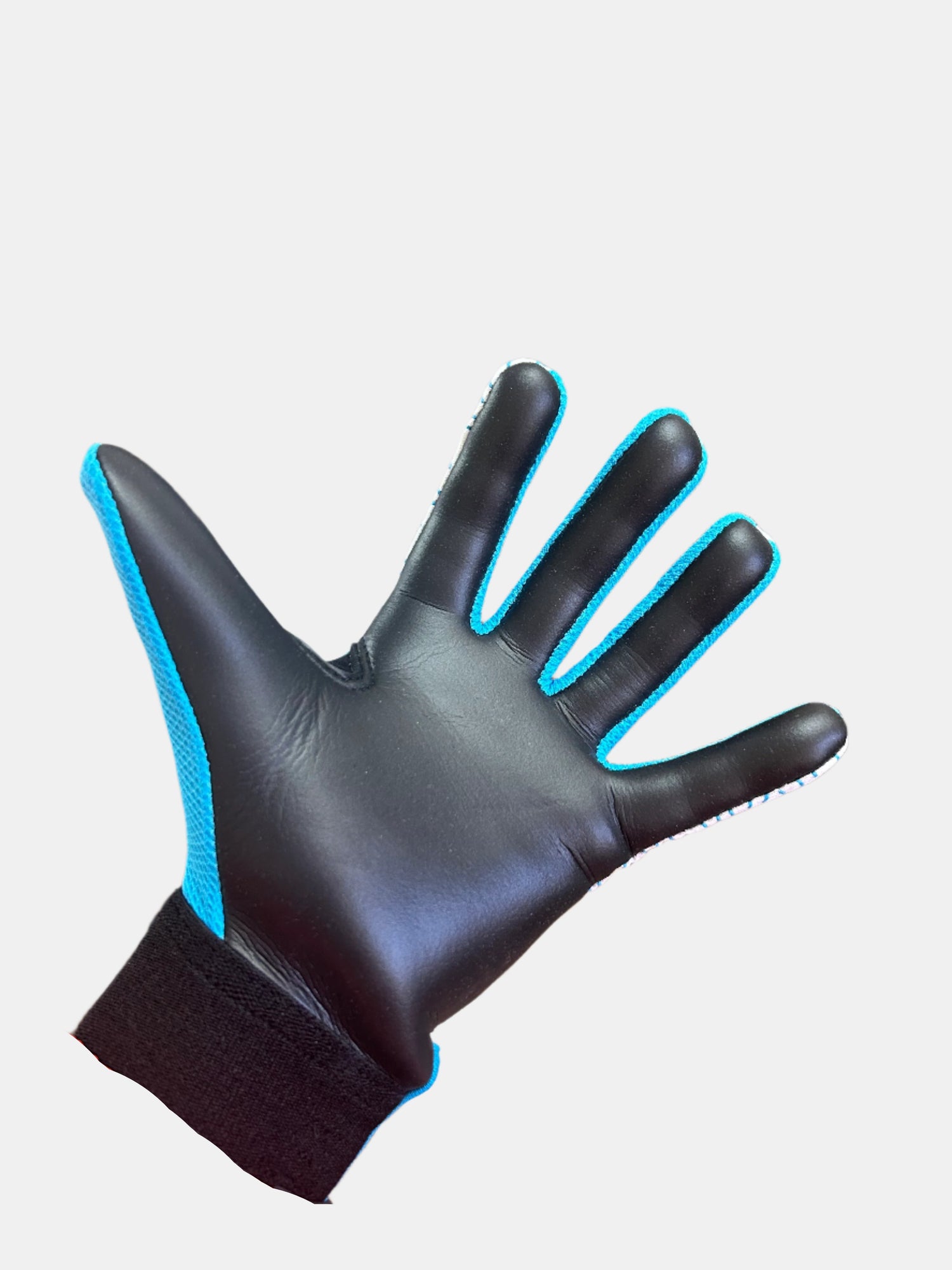 CMAC Gaelic Gloves White/Sky Blue