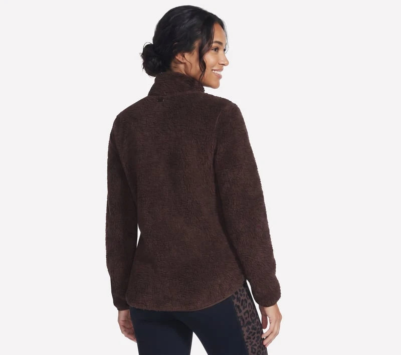 Skechers Skech-Sherpa Jacket Women's - Coffee