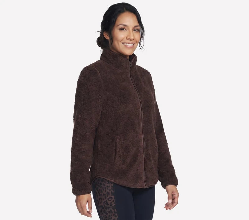 Skechers Skech-Sherpa Jacket Women's - Coffee