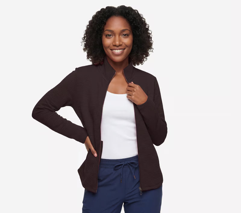 Skechers GO WALK Shine Jacket W Brown