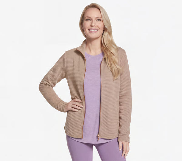 Skechers GO WALK Shine Jacket W Taupe/Brown
