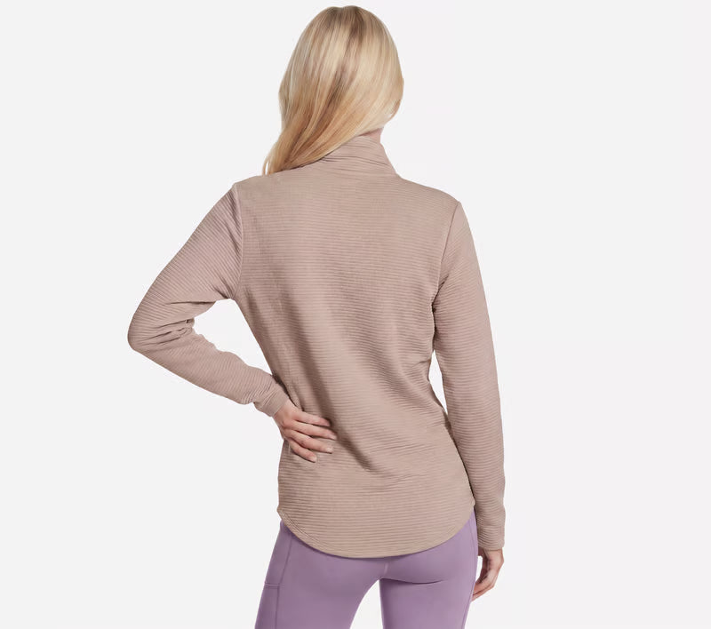 Skechers GO WALK Shine Jacket W Taupe/Brown