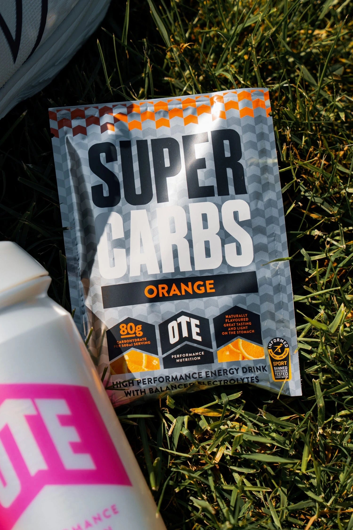 OTE Orange Super Carbs Energy Drink Sachet