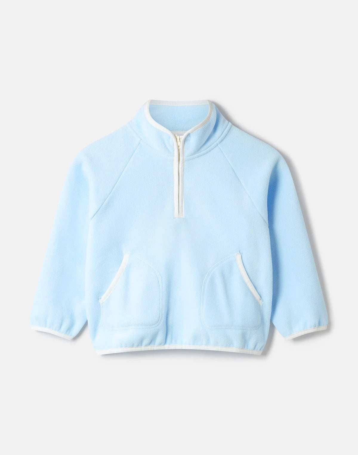 Gym+ Coffee Kids Polar Fleece in Glacial Blue