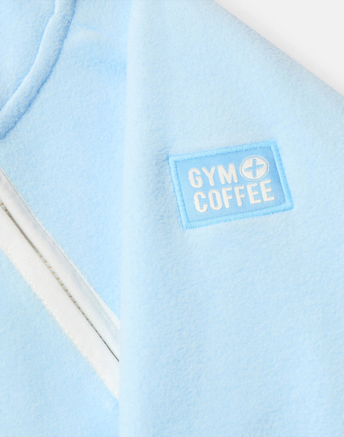 Gym+ Coffee Kids Polar Fleece in Glacial Blue