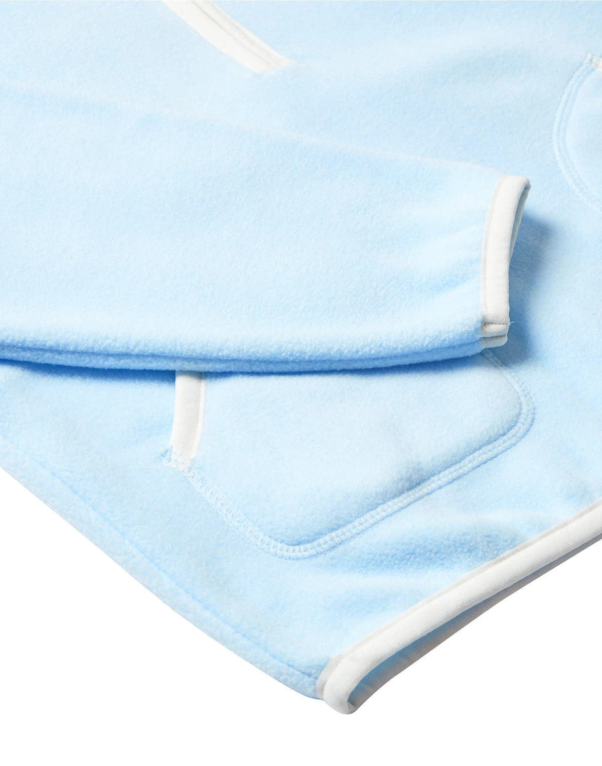 Gym+ Coffee Kids Polar Fleece in Glacial Blue