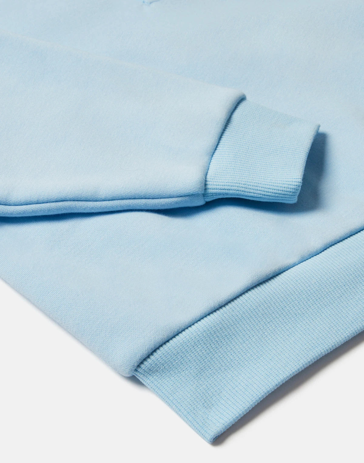 Gym+Coffee Kids Snap Collar Sierra Sweatshirt in Glacial Blue
