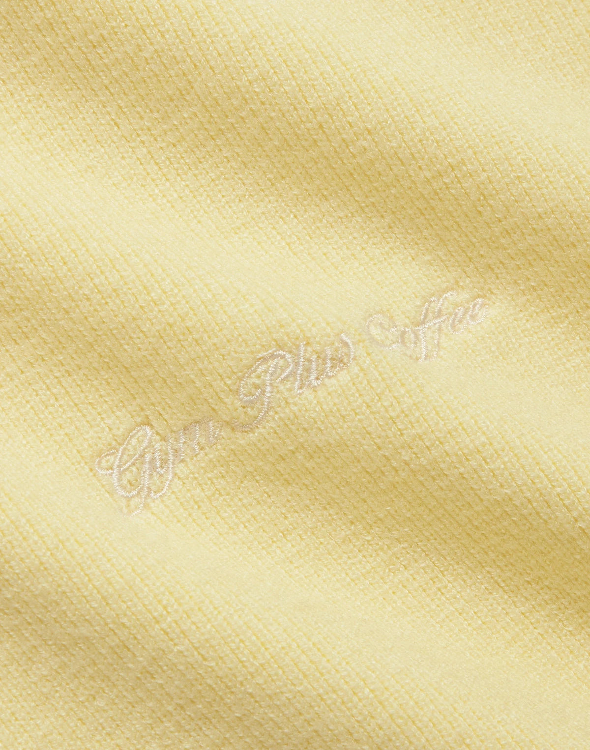 Gym + Coffee Women's Knit Half Zip in Sunshine Yellow