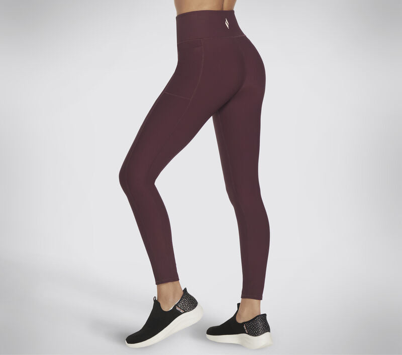 Skechers GO FLEX RIB FL HW Legging W Burgandy