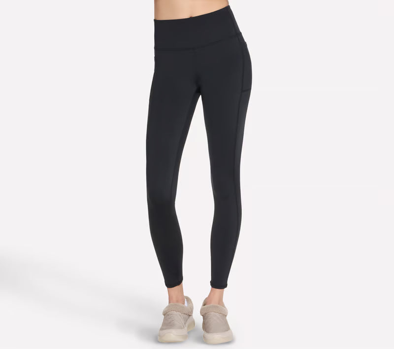 Skechers GO FLEX Full High-Waisted Fleece Legging W Black