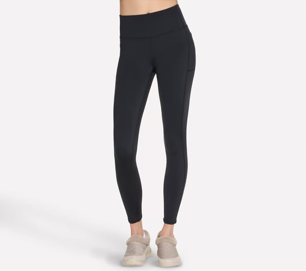 Skechers GO FLEX Full High-Waisted Fleece Legging W Black