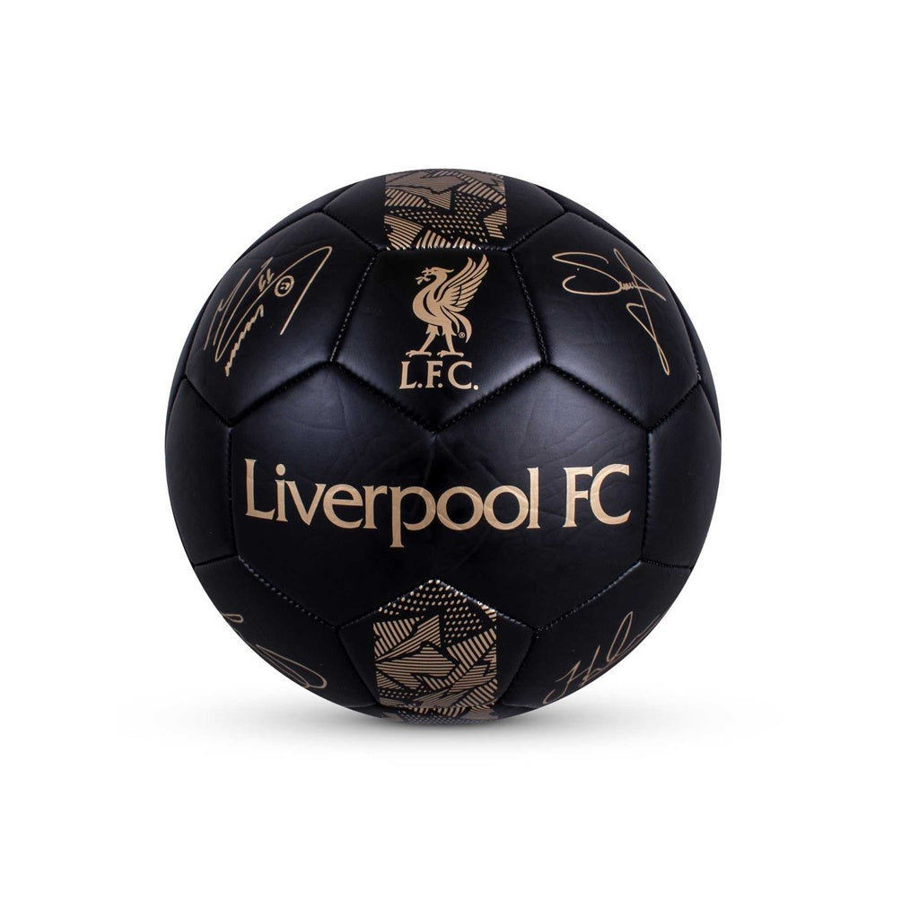 Liverpool Black Signature Football