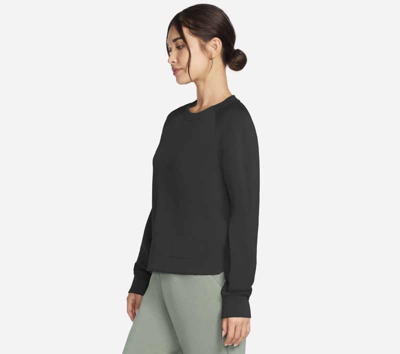 Skechers Skech Luxe Elevate LS Crew Neck Jumper W Black