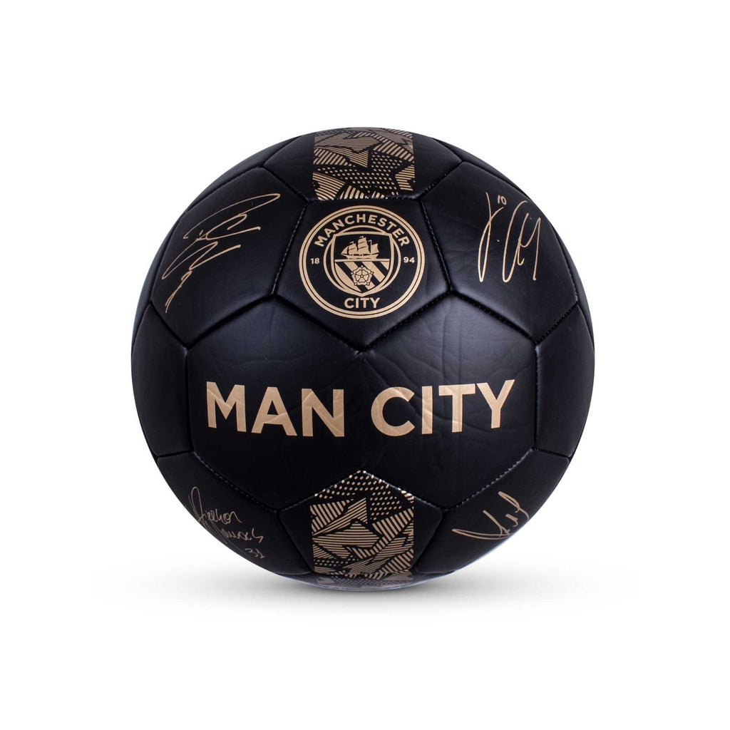 Man City Black Signature Football