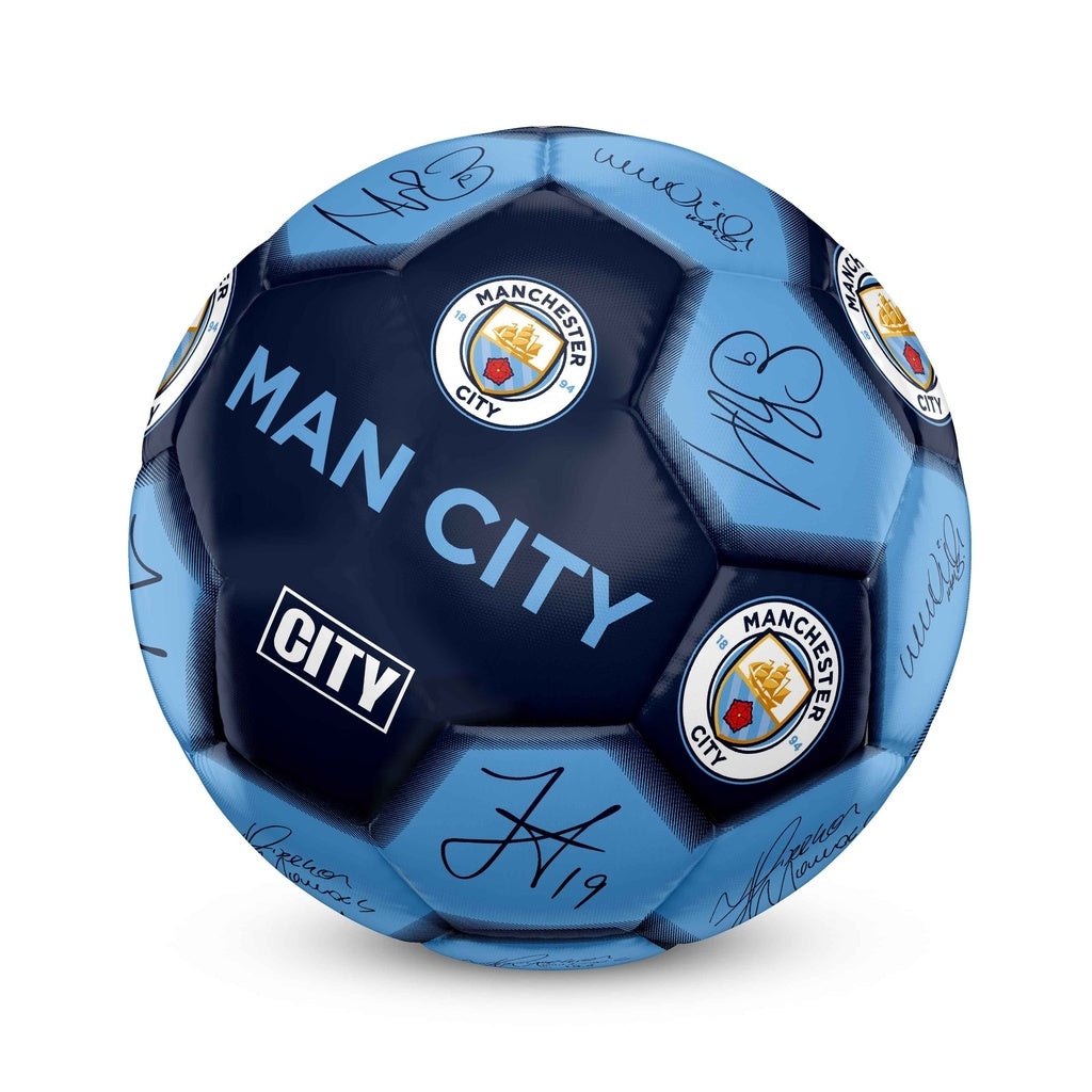 Man City Panel Signature Football