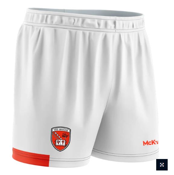 Armagh GAA Home Shorts White