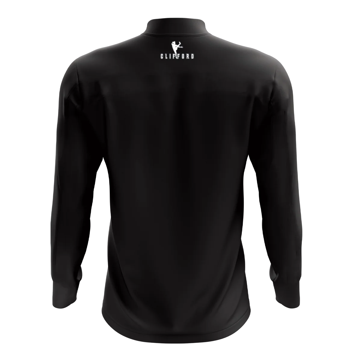 Clifford Range 1/4 Zip Top Youth Black/White