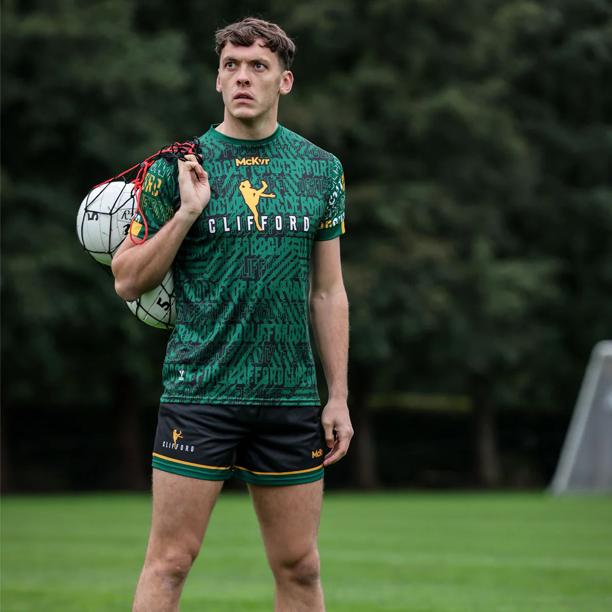 Clifford Range Shorts Youth Blk/Grn/Amb