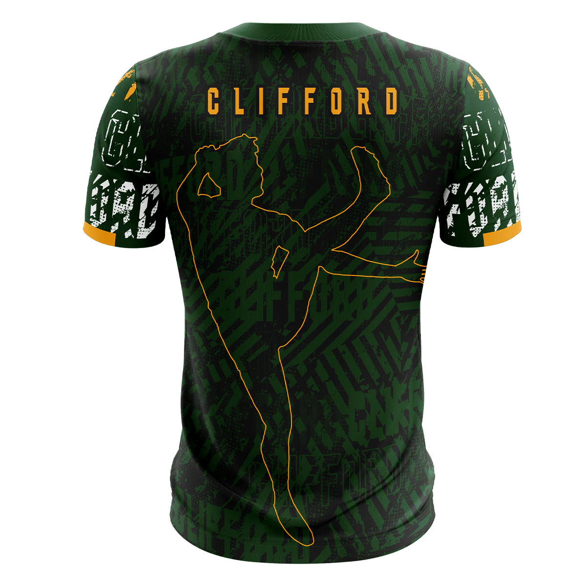 Clifford Range Jersey Adult Grn/Blk/Amb