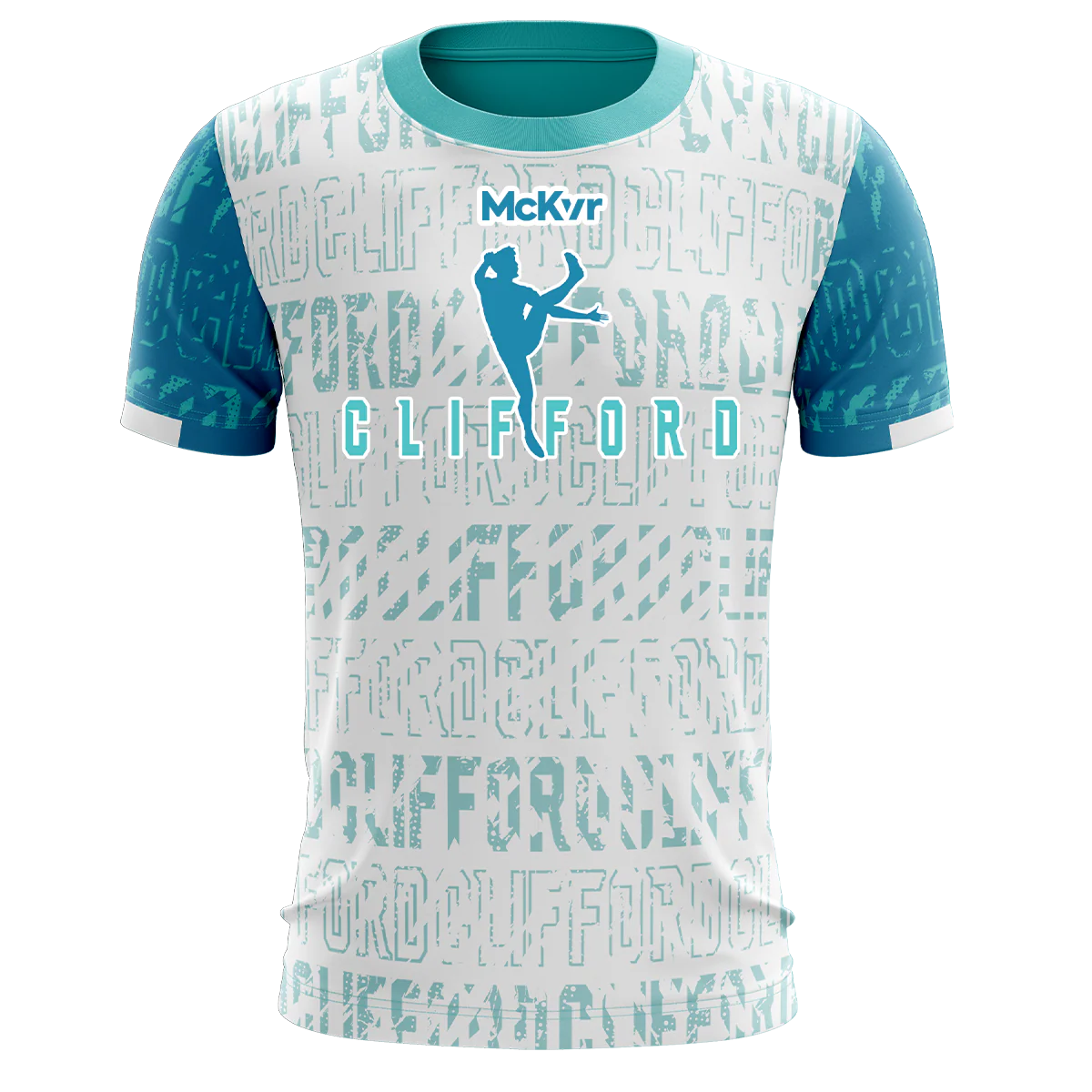 Clifford Range Jersey Kids Blue/Turq