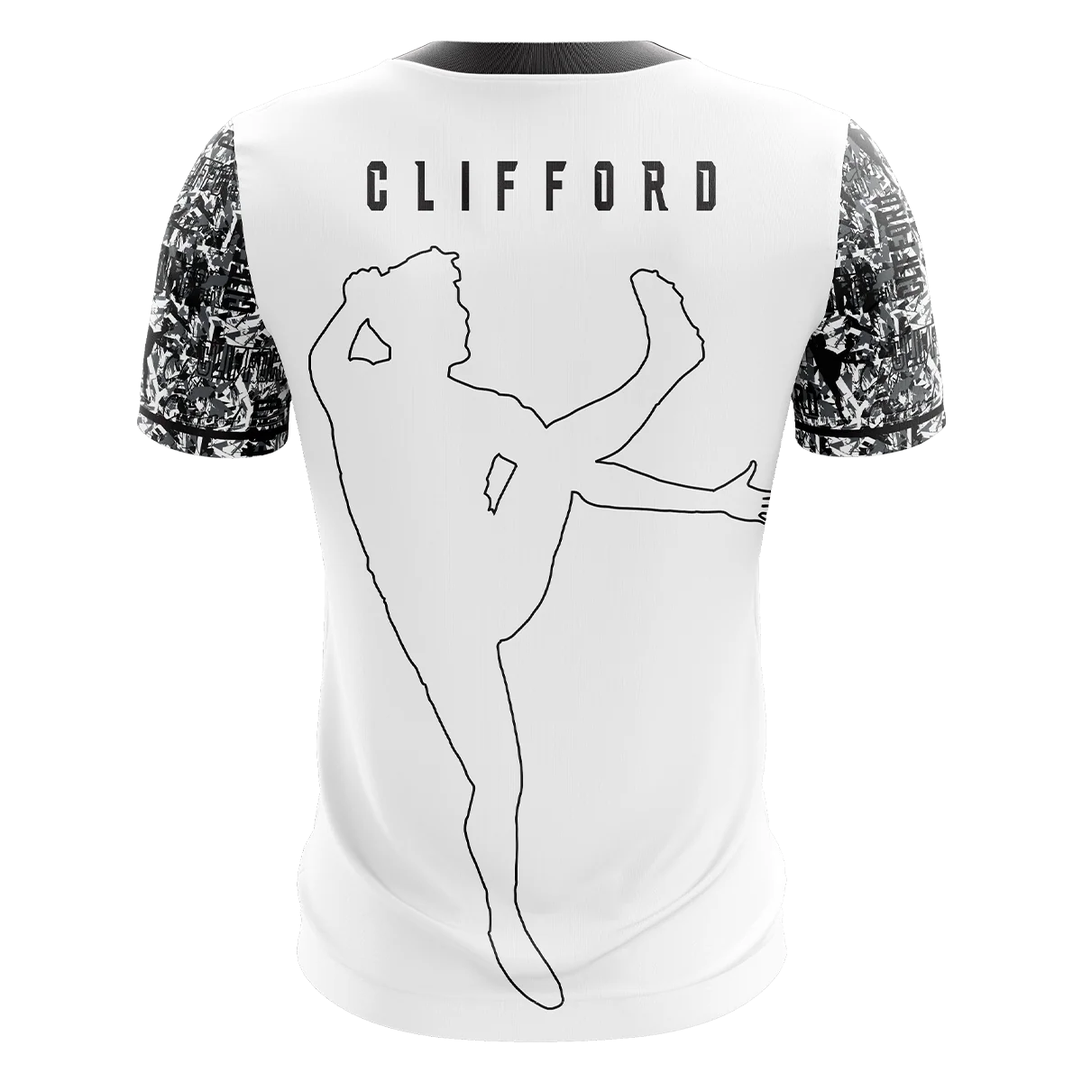 Clifford Range Jersey Kids White/Black