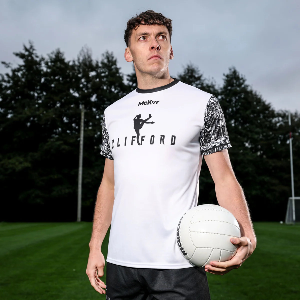 Clifford Range Jersey Adult White/Black