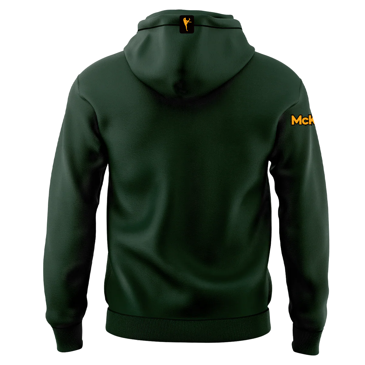 Clifford Range Hoodie Adult Forest Green/Amber