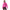 Gym+Coffee Horizon Layer Up Jacket W Sunrise Pink Print