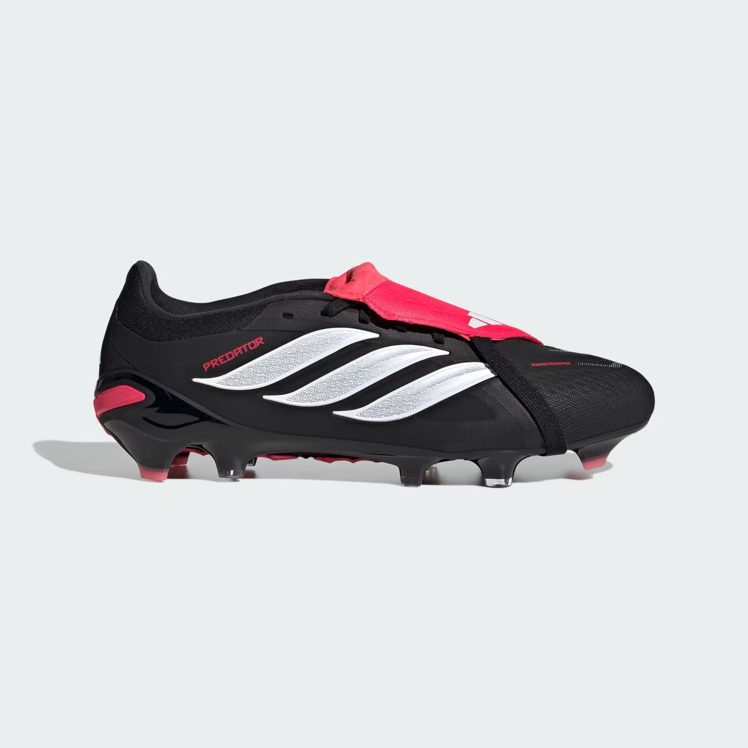 Adidas PREDATOR PRO Fold-Over Tongue FG Boots A Blk/Wht/Red