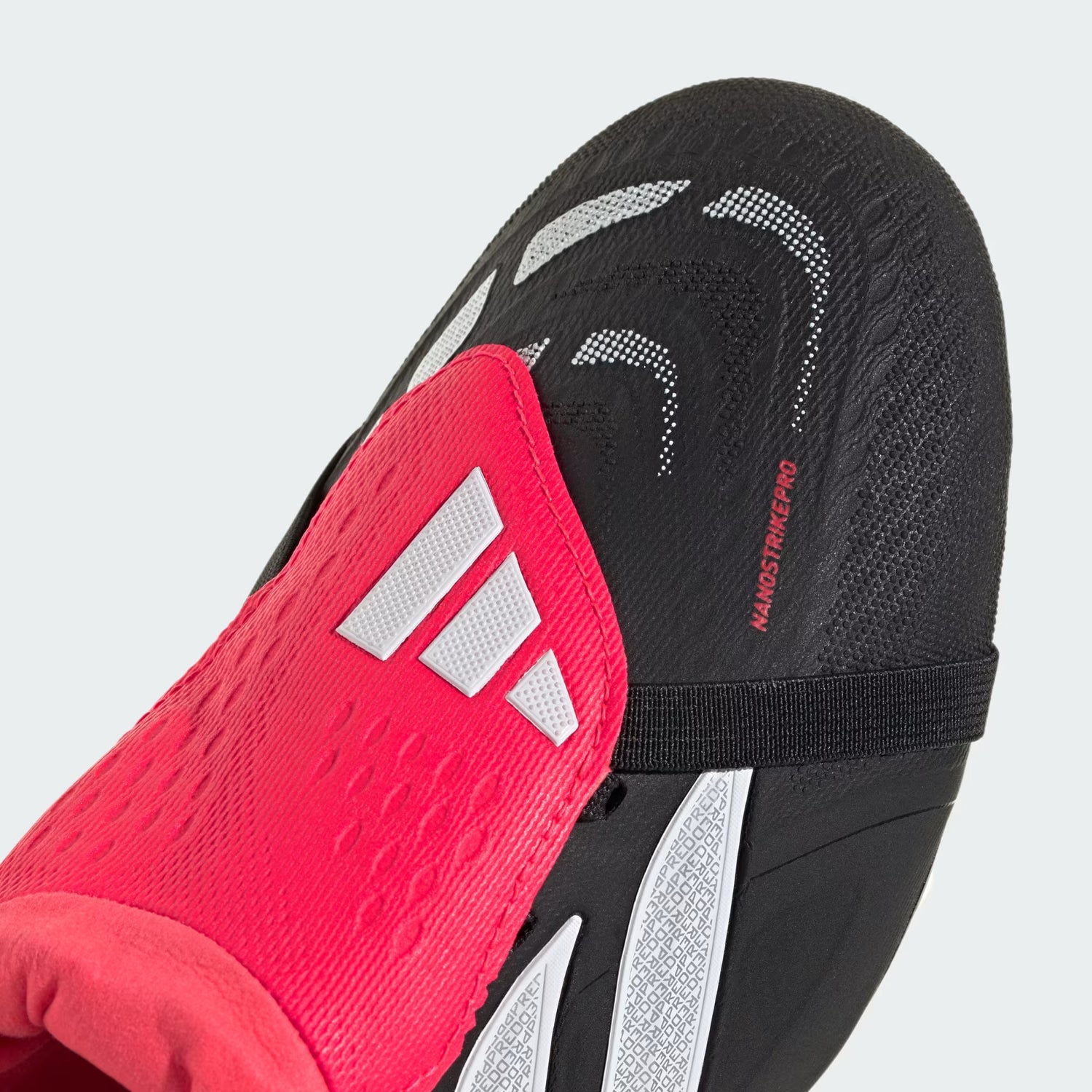 Adidas PREDATOR PRO Fold-Over Tongue FG Boots A Blk/Wht/Red