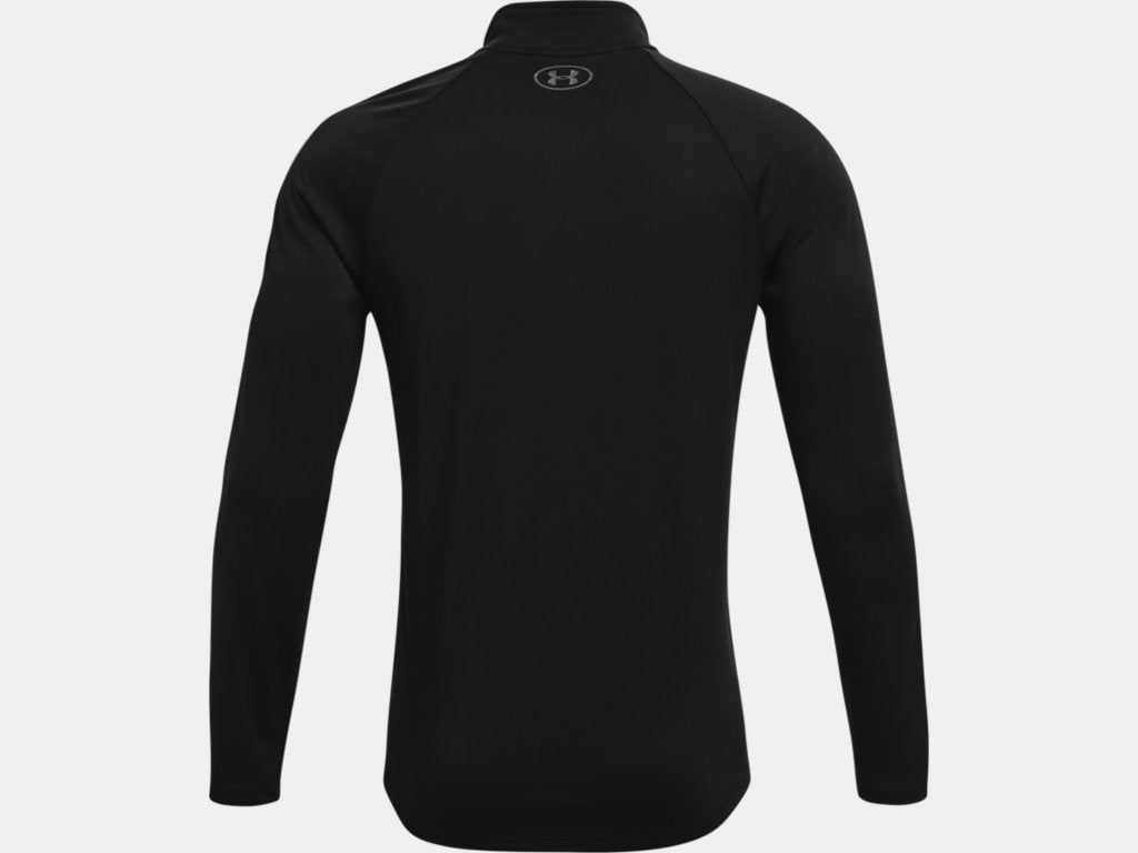 UA Tech™ ½ Zip Long Sleeve M Black