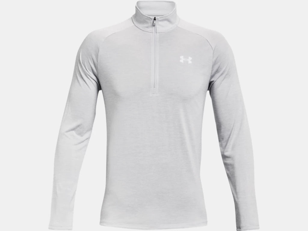 UA Tech™ ½ Zip Long Sleeve M Halo Gray