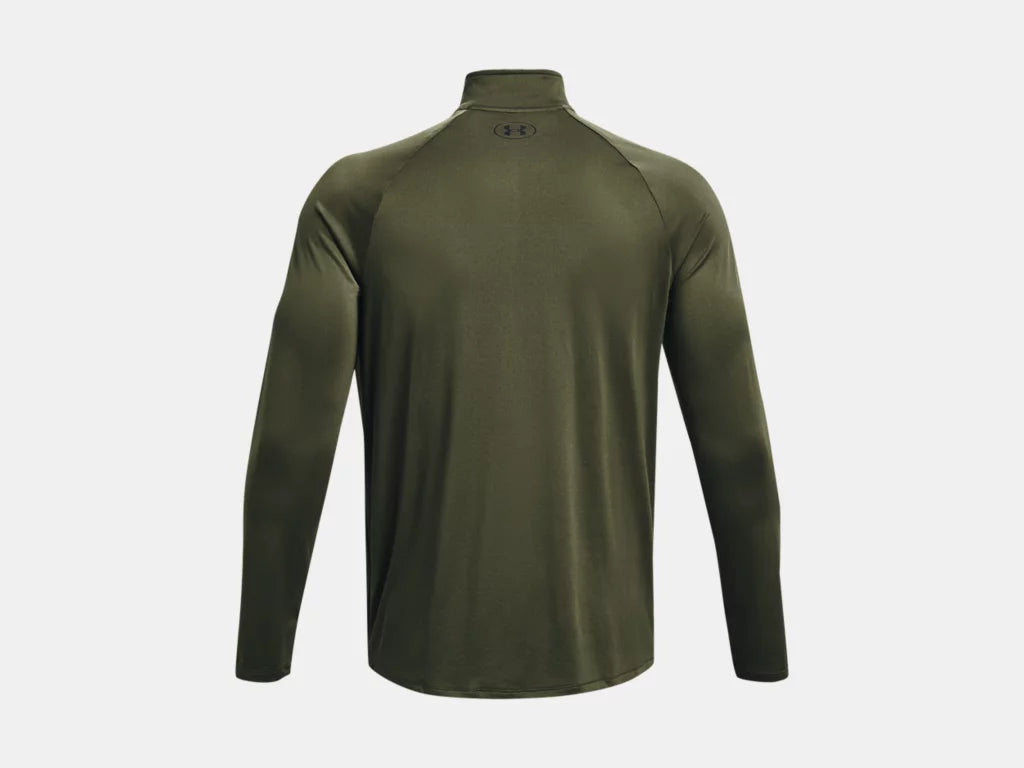 UA Tech™ ½ Zip Long Sleeve M Marine OD Green