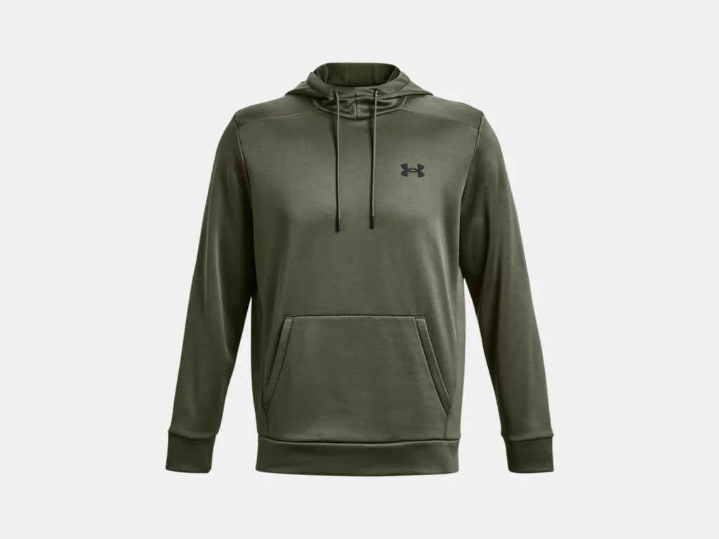 UA Armour Fleece® Hoodie M Marine OD Green