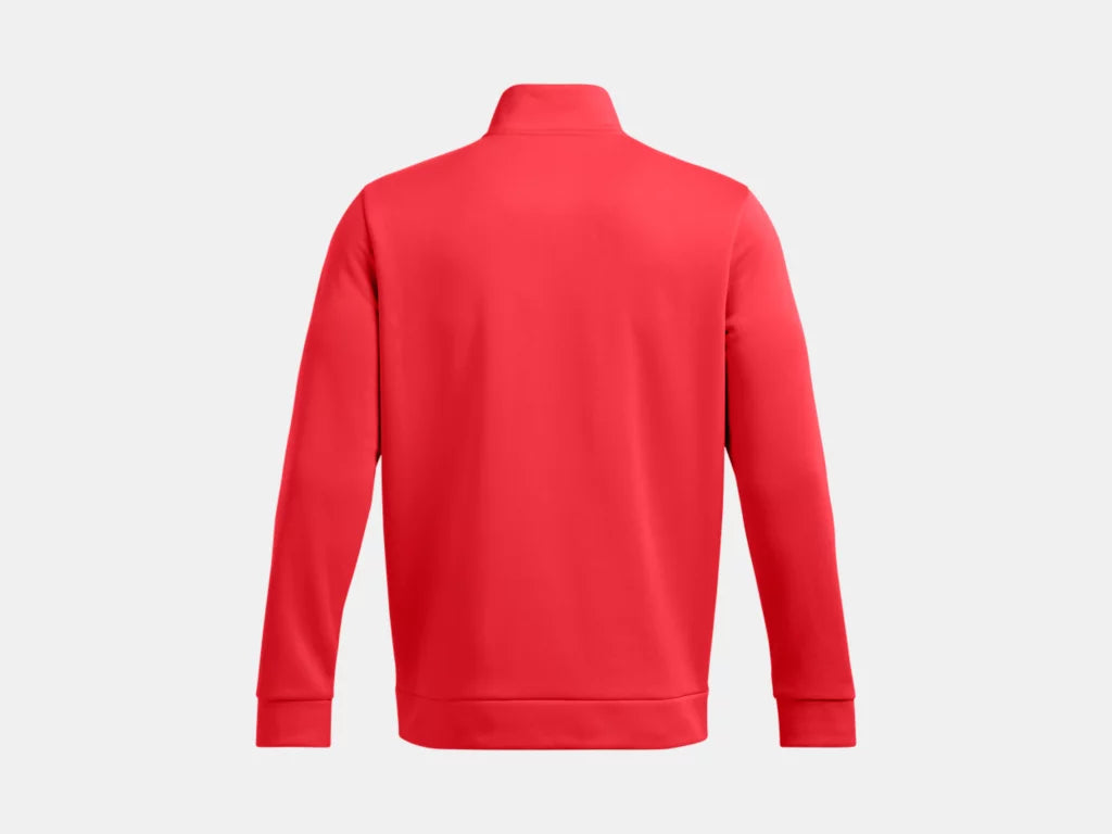 UA Armour Fleece 1/4 Zip M Racer Red