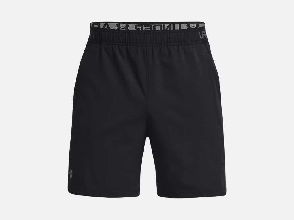 UA Vanish Woven 6" Shorts M Black/Grey
