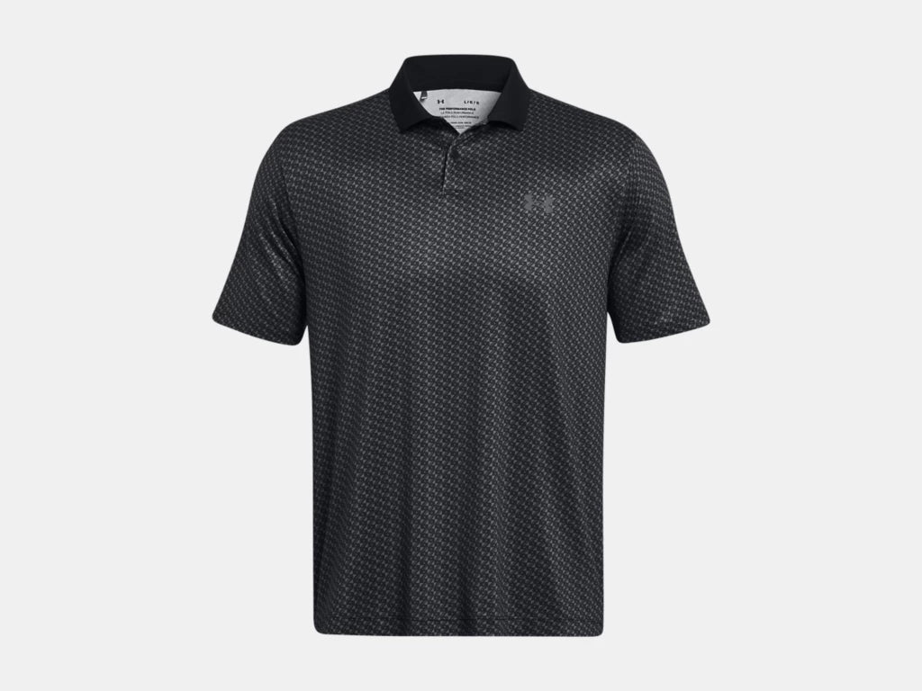 UA Matchplay Printed Polo M Black