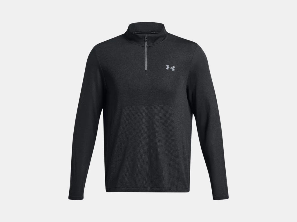 UA Seamless Stride ¼ Zip M Castlerock