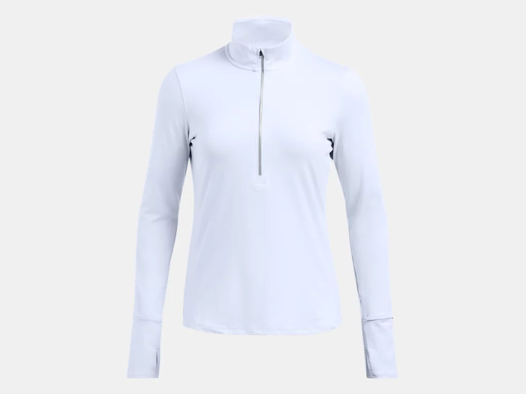 UA Launch Pro Half Zip W Nimbus Blue